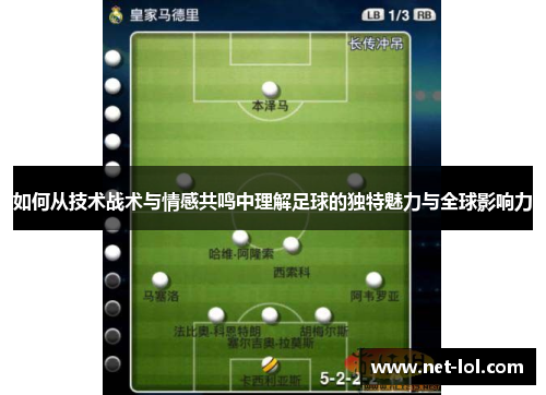 如何从技术战术与情感共鸣中理解足球的独特魅力与全球影响力